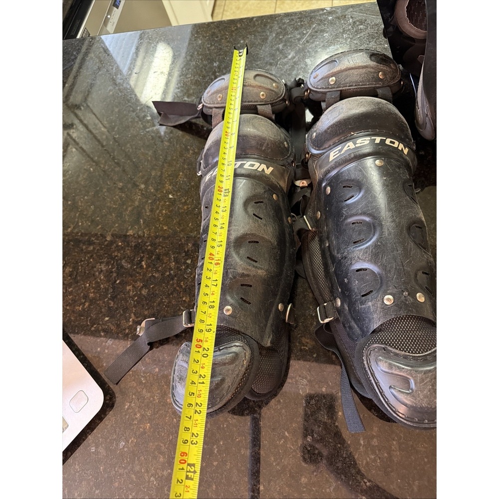 Easton Catchers Gear Baseball Youth Sz 12.75-13" Age 9-12 Rawlings Helmet Chest - Picture 10 of 16